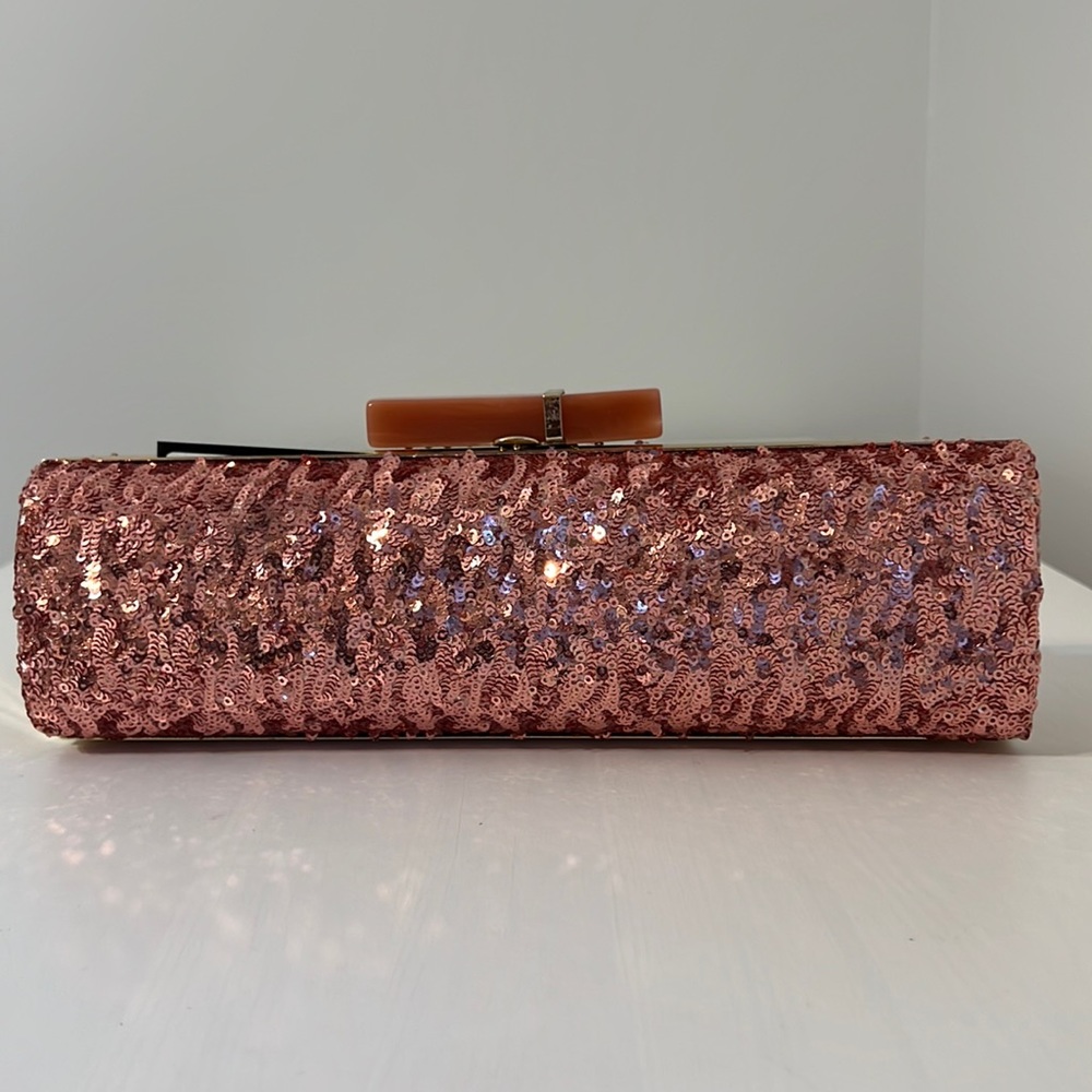 Brand new Bebe sequins clutch